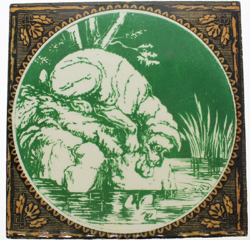 Minton's Aesop's Fable 'The... image