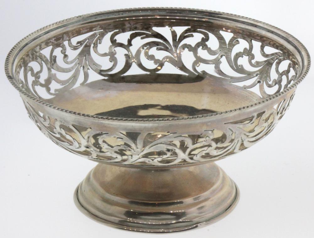 Pierced Silver (0.800) Dish... image