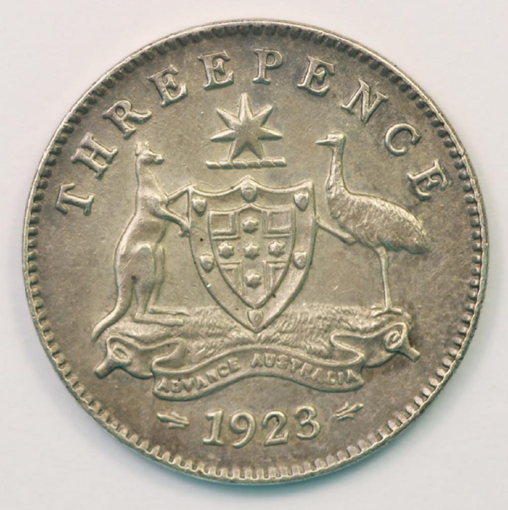 Australia. 1923 Threepence.... image