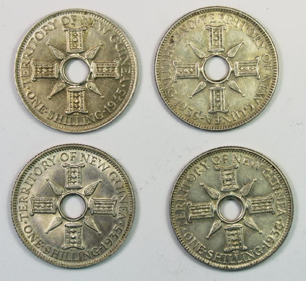 New Guinea. Shilling 1935, ... image