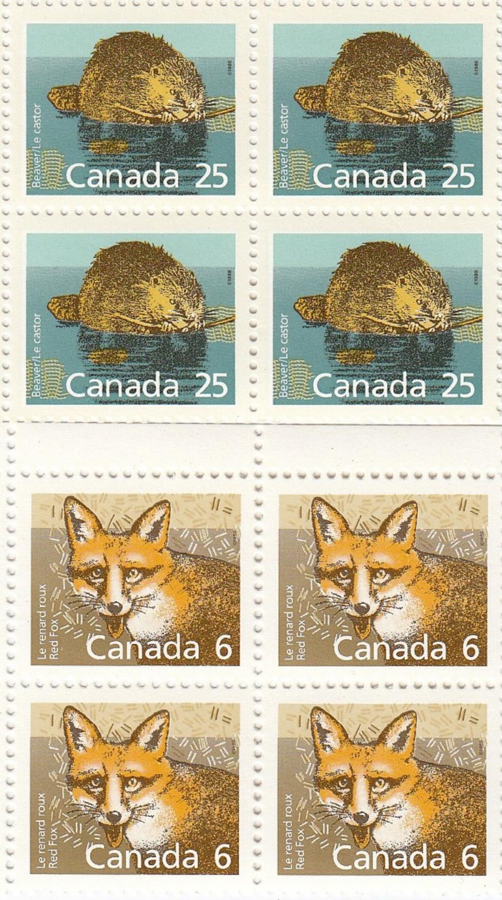 Canada. 1988 Low value Anim... image