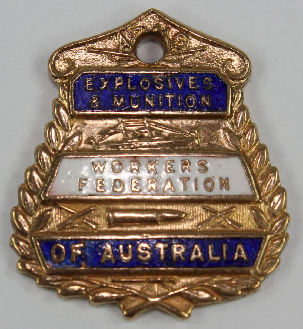 WWII Union Badge 'Explosive... image