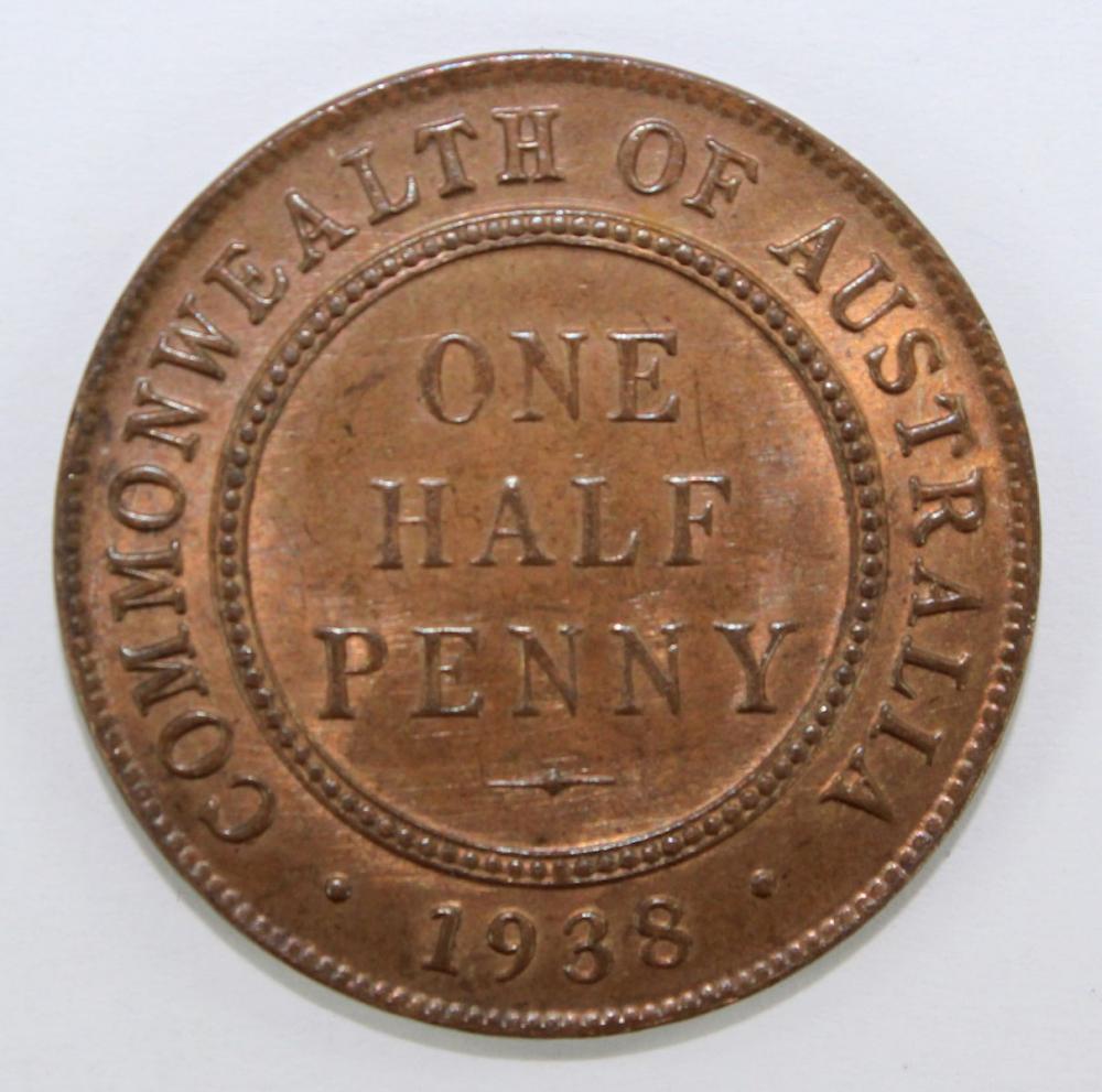 Australia 1938 Halfpenny, C... image