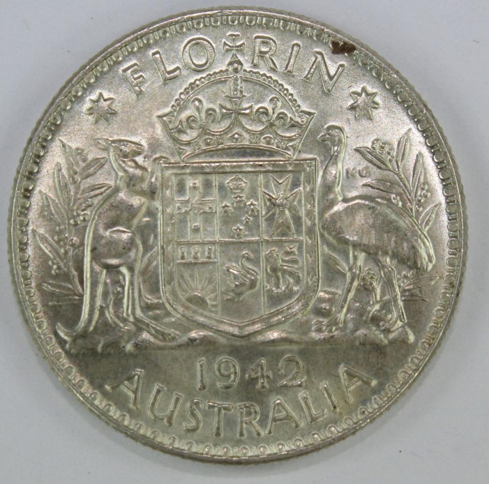 Australia 1942 (M) Florin, ... image