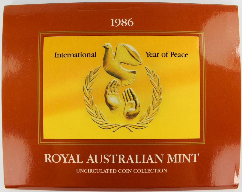 Australia 1986 Mint Coin Se... image