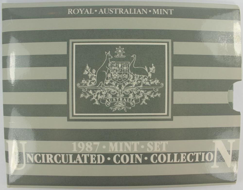 Australia 1987 Mint Coin Se... image