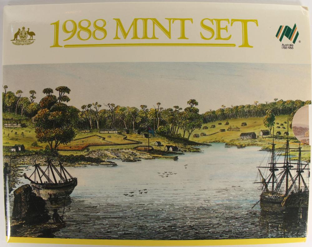 Australia 1988 Mint Coin Se... image