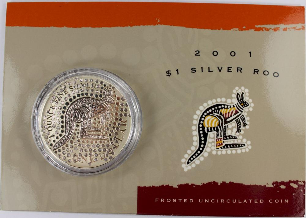 Australia 2001 Silver (999)... image