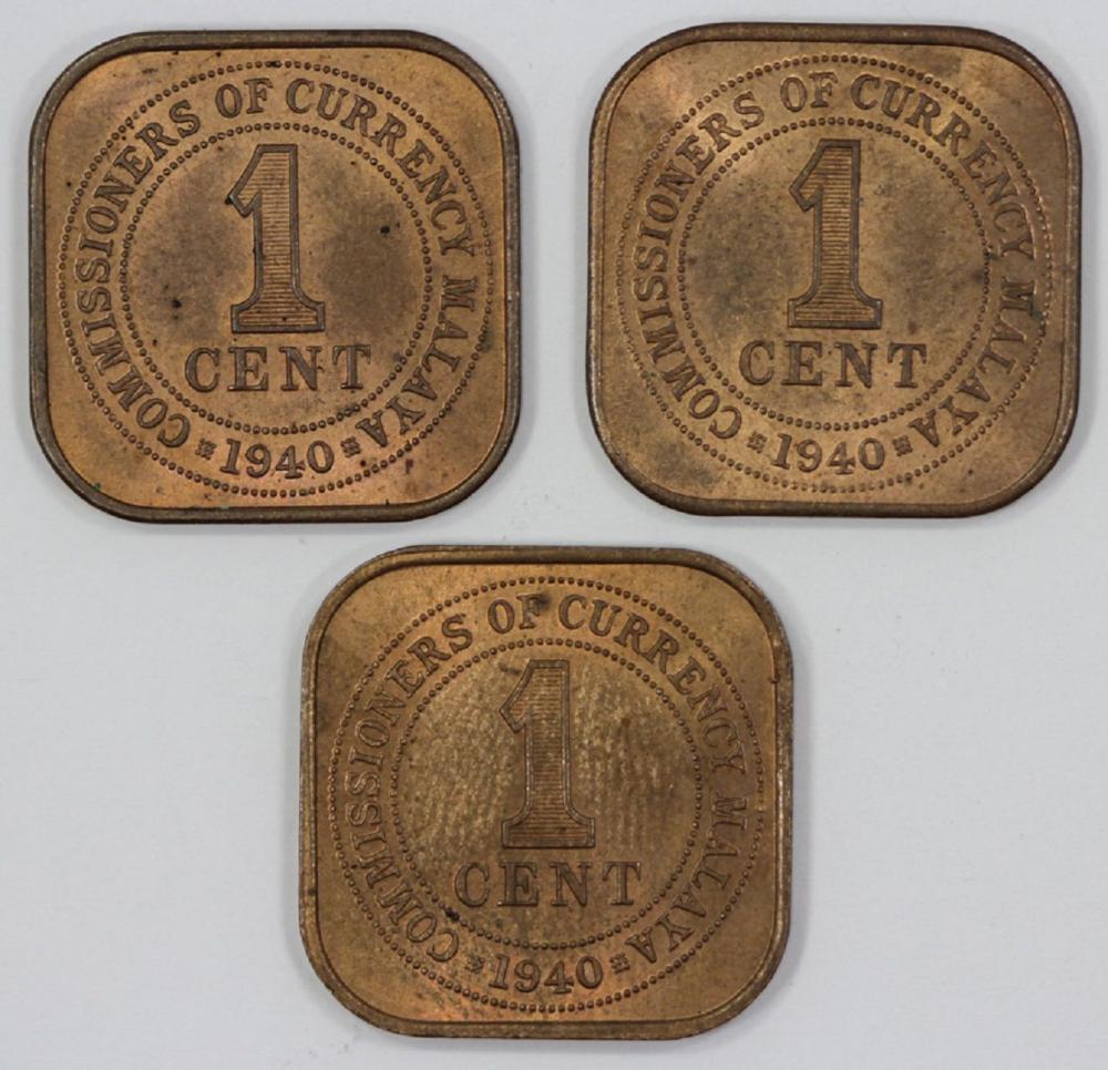 Malaya 1940 Cent, Lustrous ... image