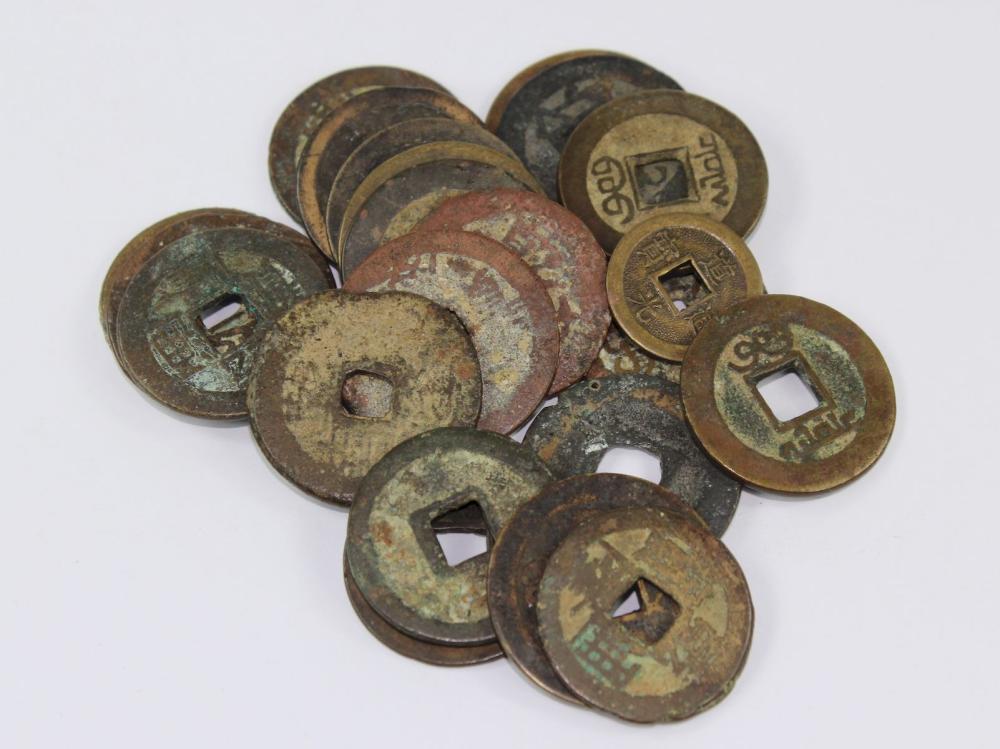 Chinese Cash Coins (22 coins) image