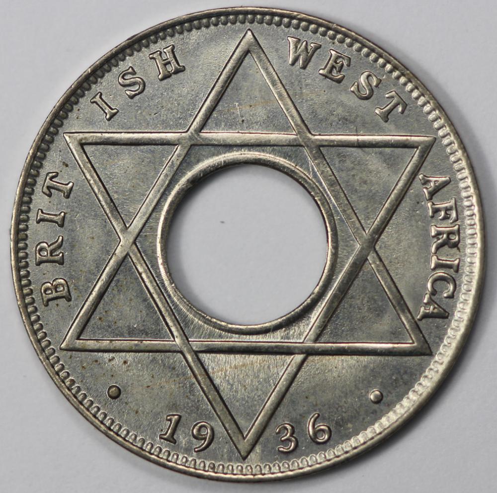 British West Africa. 1936 K... image