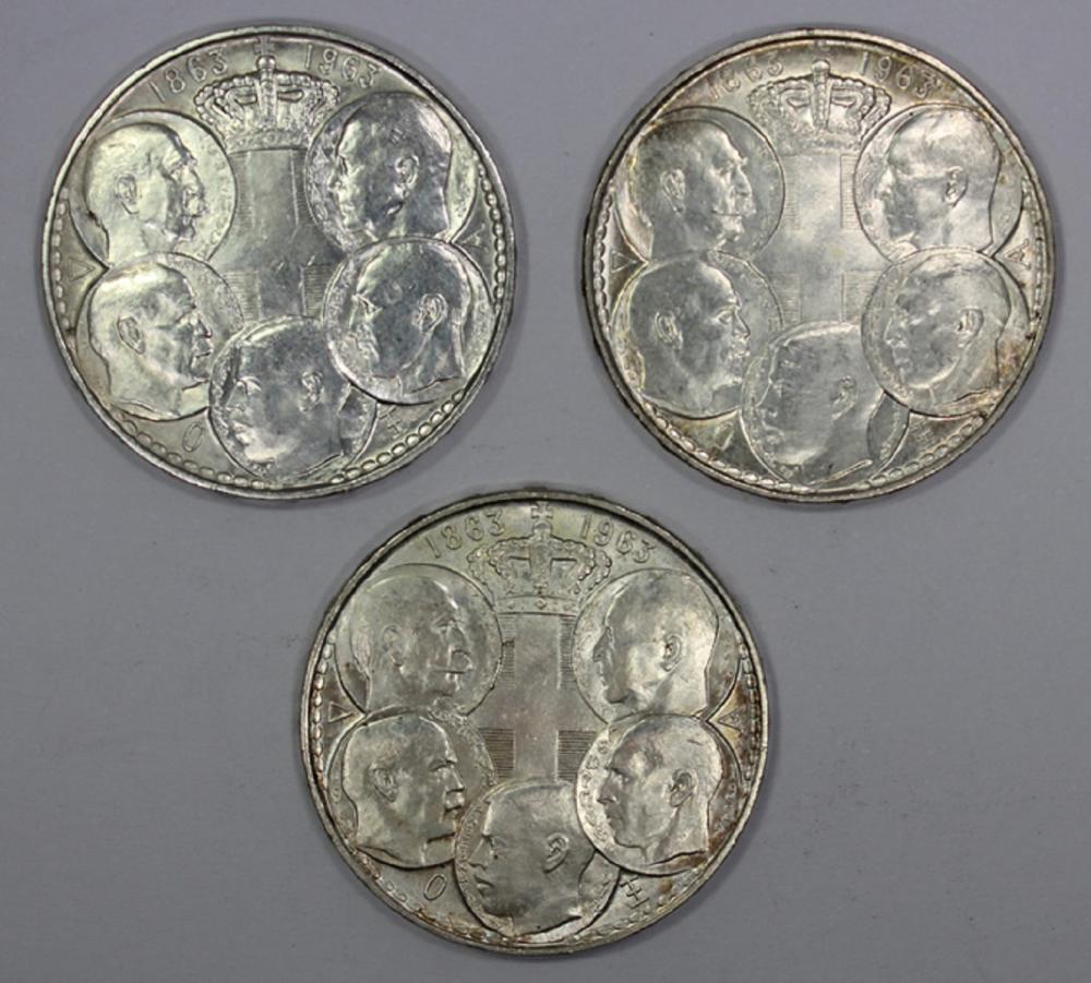 Greece. 1863-1963 Silver 30... image