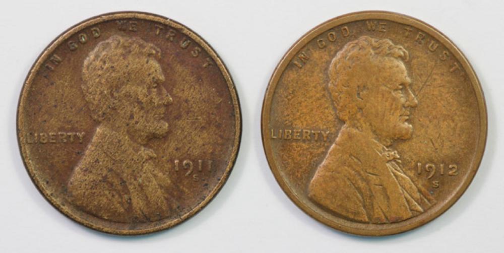 U.S.A. 1911 S Cent & 1912 S... image