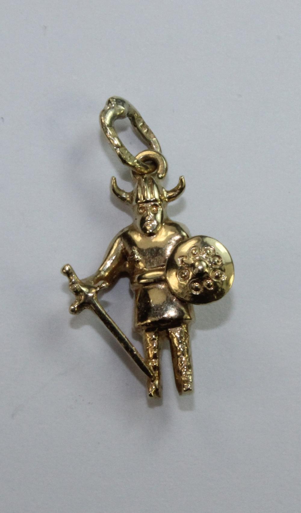 Viking in 14ct Yellow Gold image