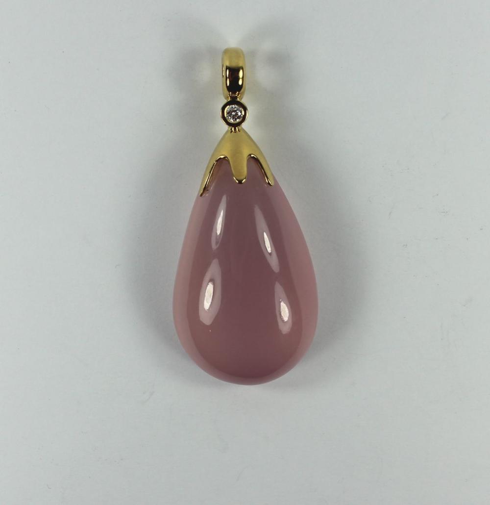 Imposing Rose Quartz Pendan... image