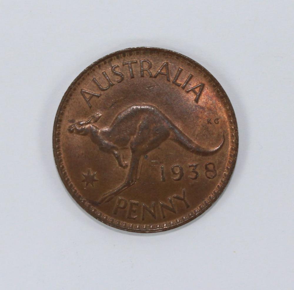 Australia 1938 Penny, Choic... image