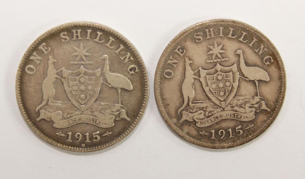 Australia 1915 & 1915 H Shi... image