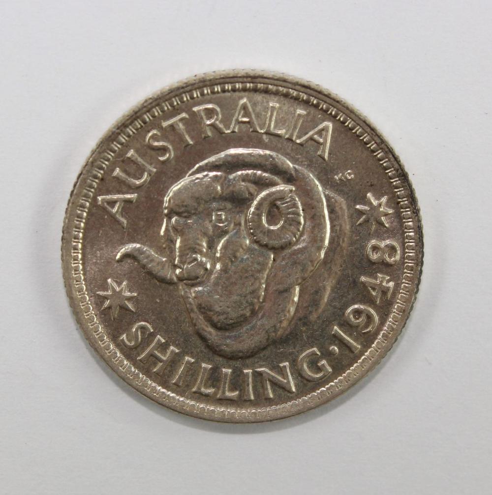 Australia 1948 Shilling, Un... image