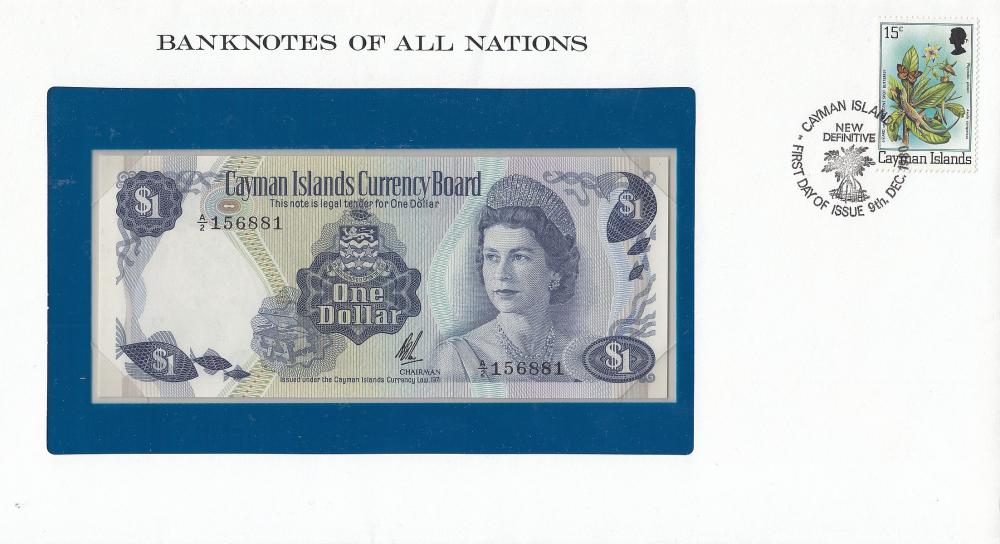 Cayman Islands $1 (1972), U... image