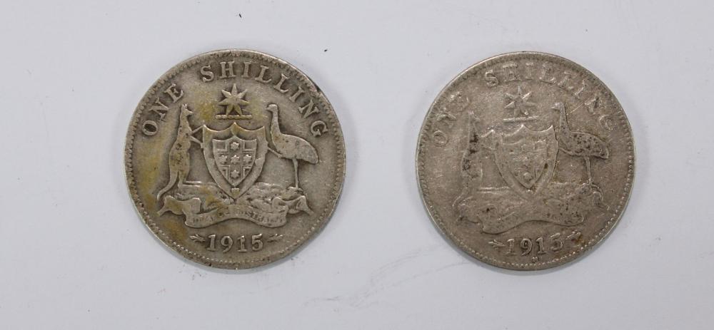 Australia 1915 (L) & 1915 H... image