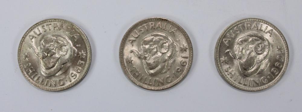 Australia 1961, 1962 & 1963... image