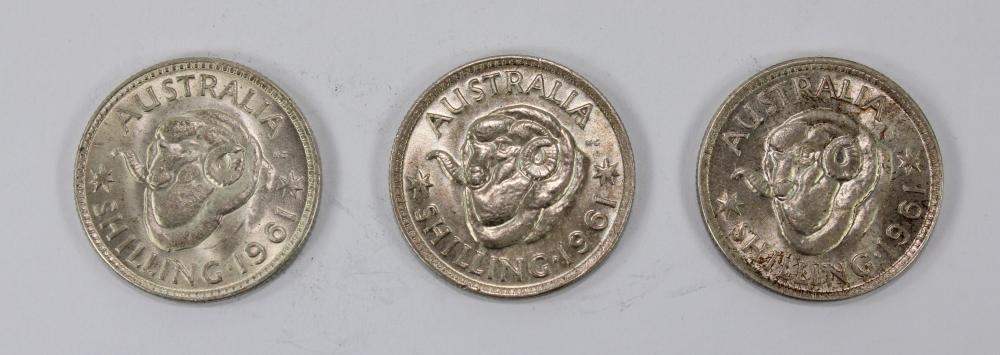 Australia 1961 Shilling, Ch... image