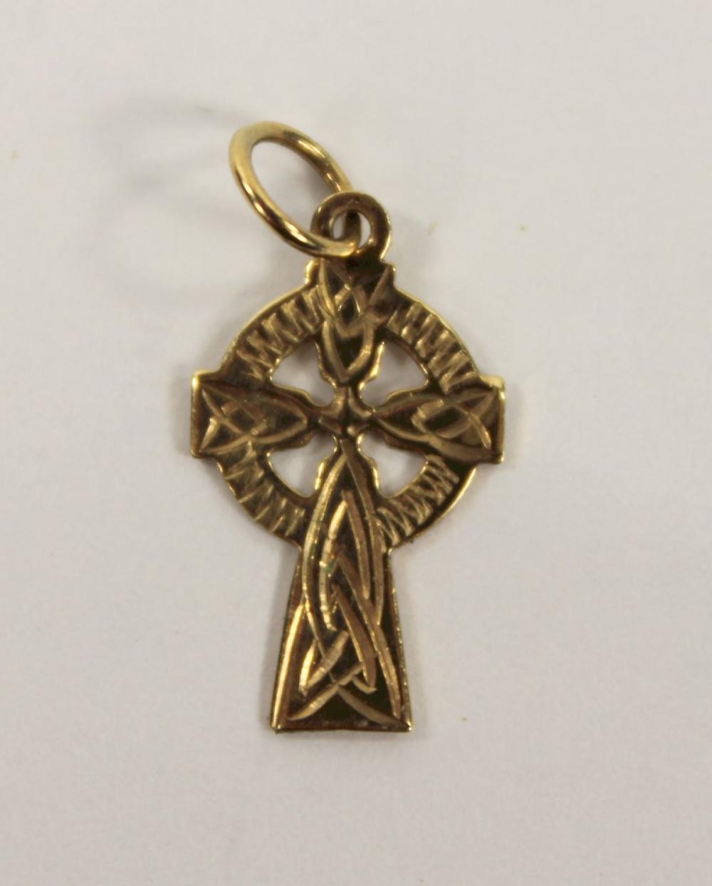 Vintage 9ct Gold Cross image