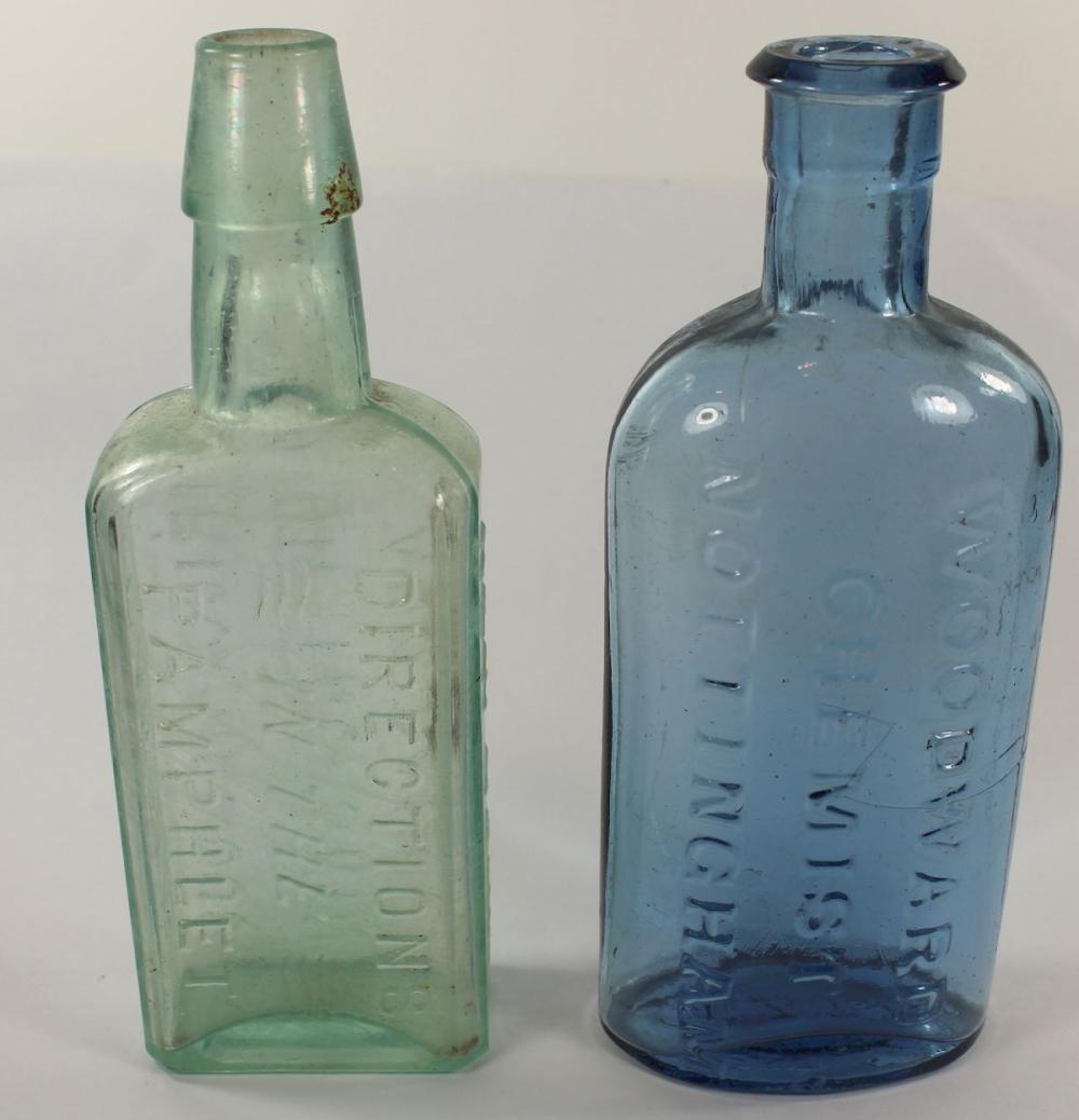 Vintage Chemist Bottles (2 ... image