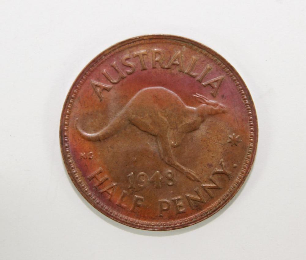 Australia 1948 Y. (P) Half ... image