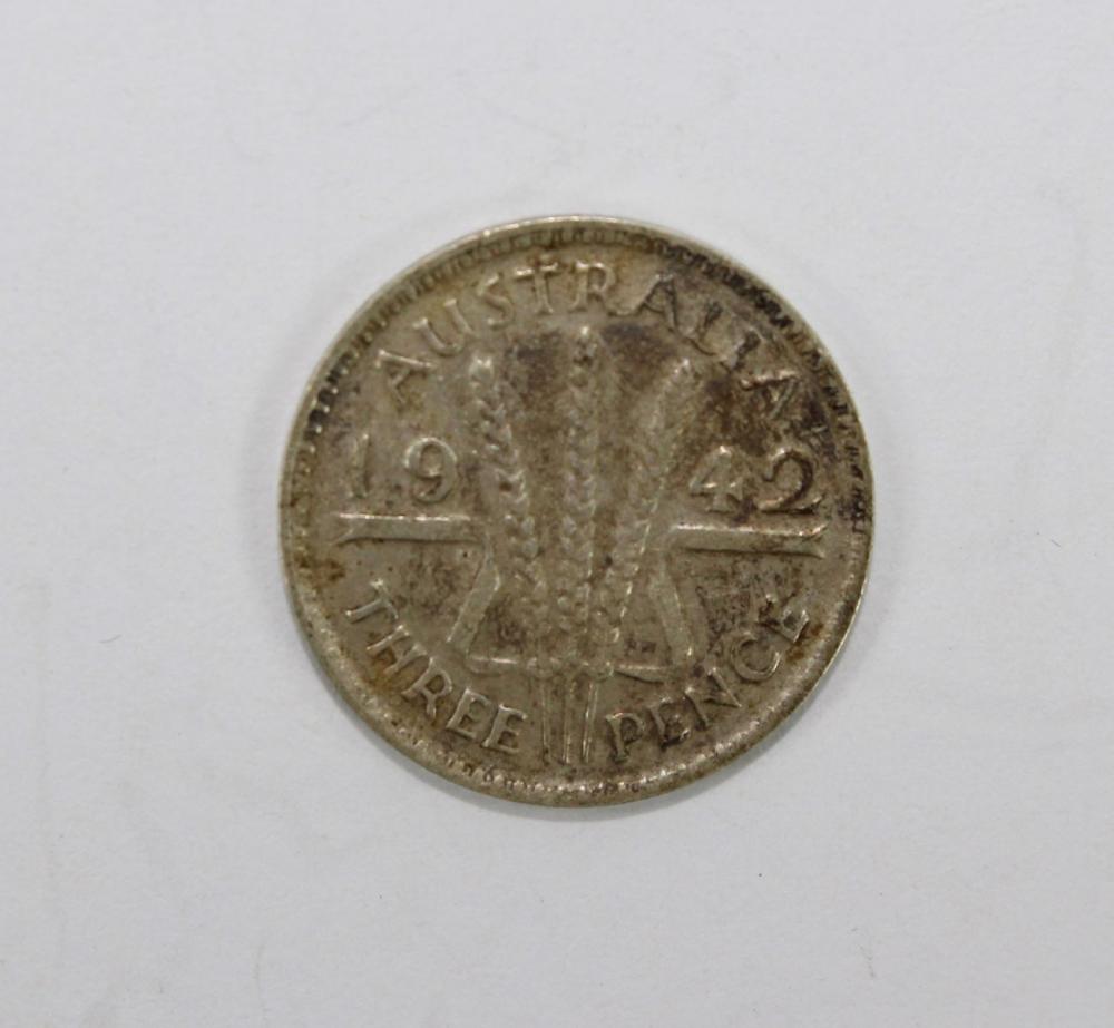 Australia 1942 M Threepence... image