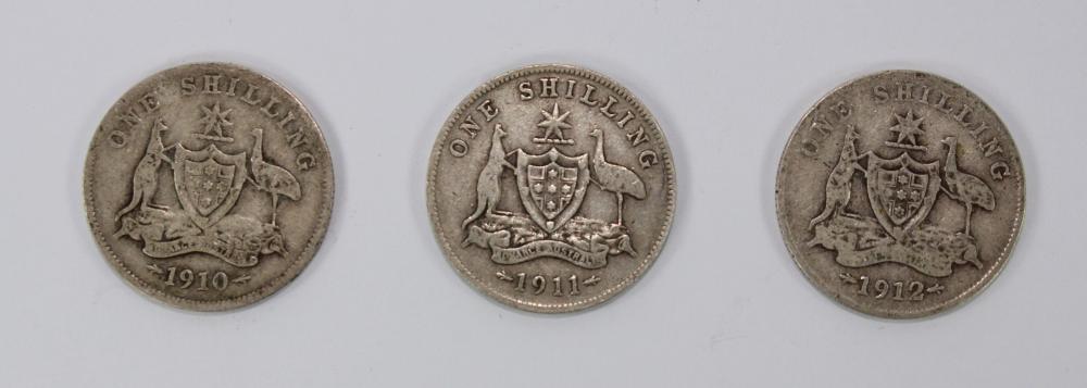 Australia 1910, 1911 & 1912... image