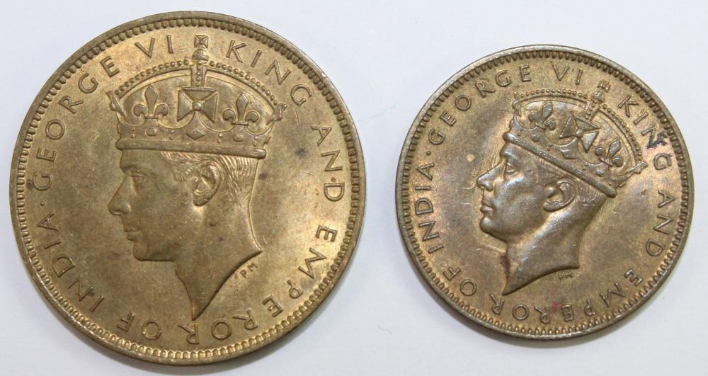 Jamaica 1938 Halfpenny & Pe... image