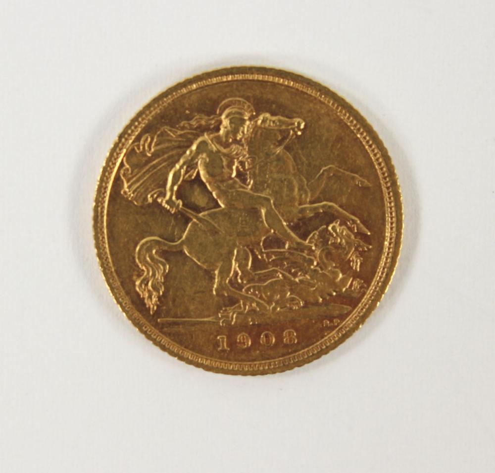 Australia 1908 S Gold (916)... image