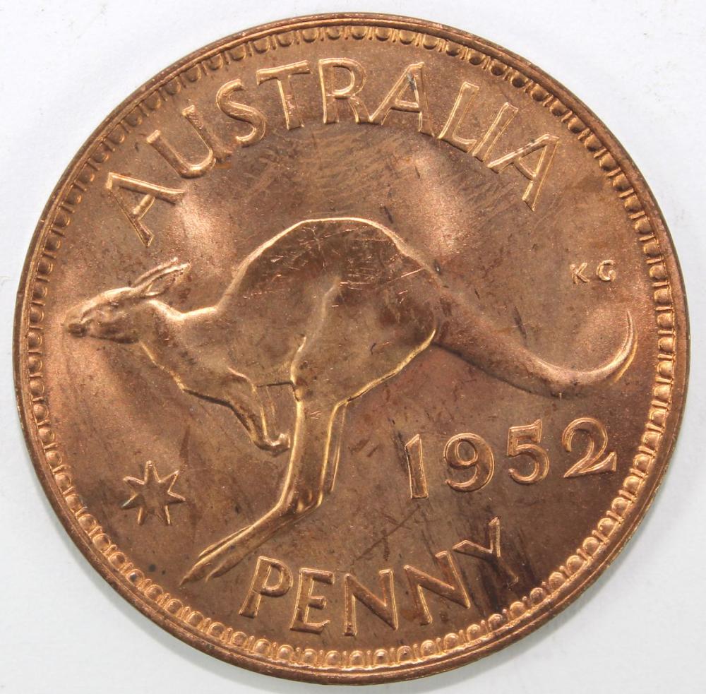 Australia 1952 (M) Penny, n... image