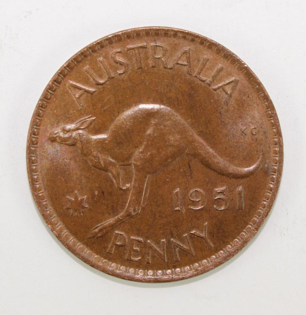 Australia 1951 (M) Penny, C... image