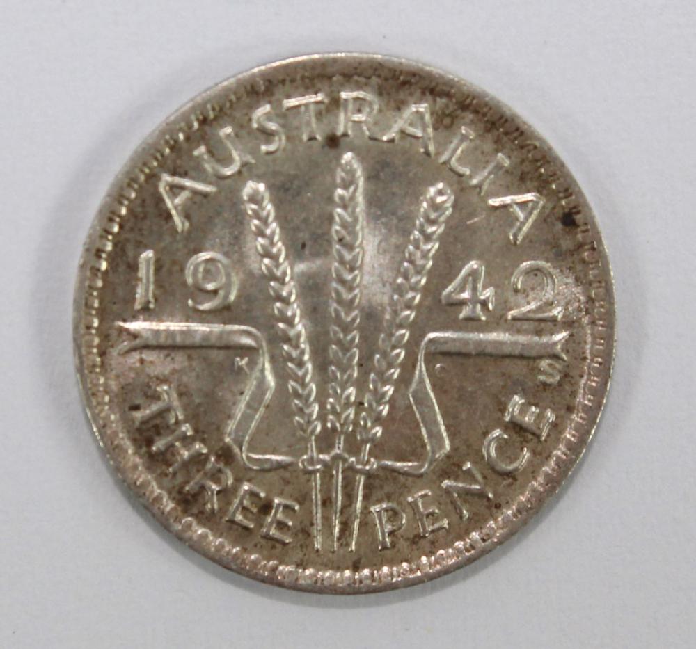 Australia 1942 S Threepence... image