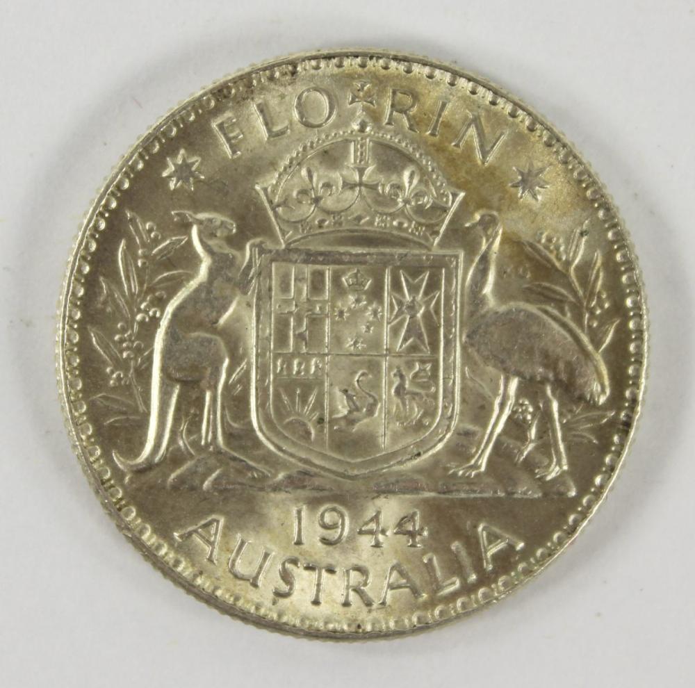 Australia 1944 (M) Florin, ... image