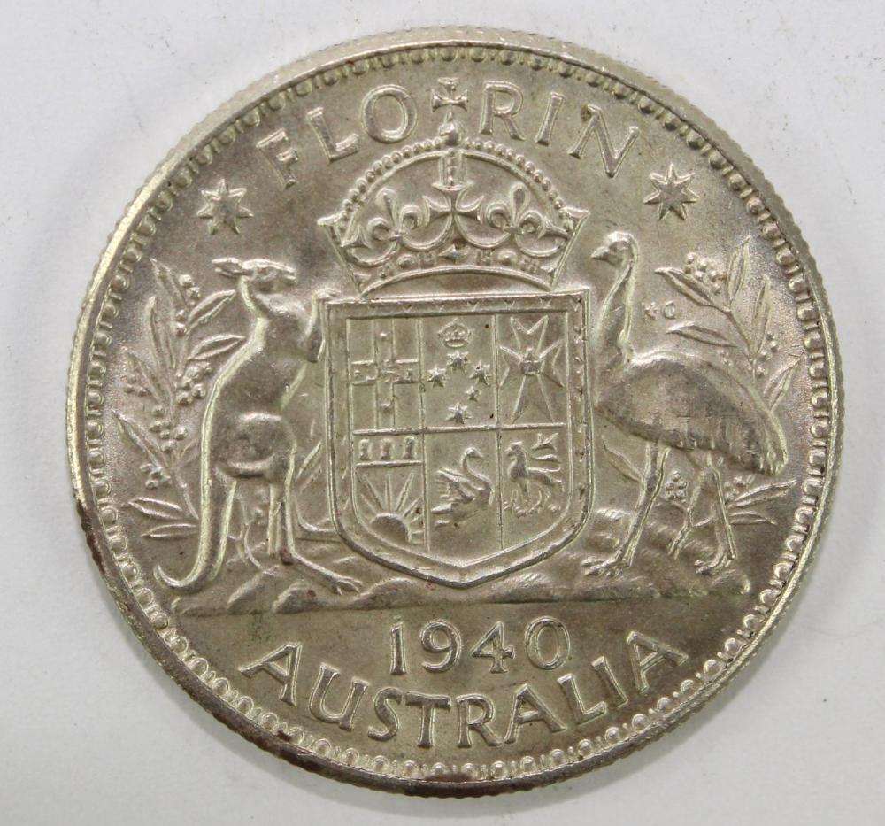 Australia 1940 Florin, Unci... image