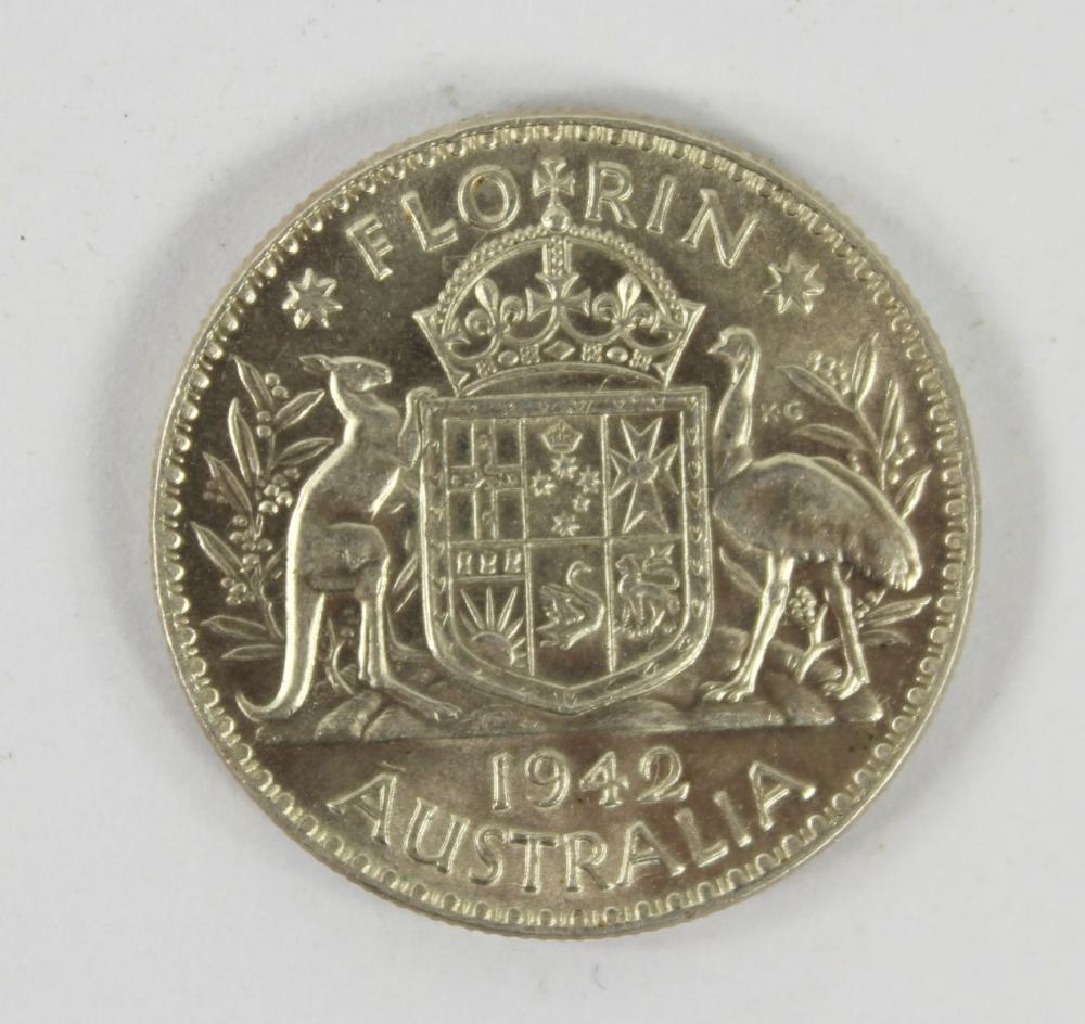 Australia 1942 (M) Florin, ... image