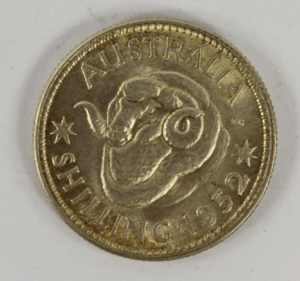 Australia 1952 Shilling, Un... image