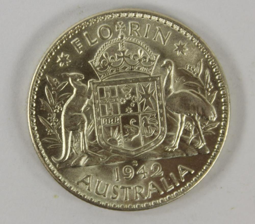 Australia 1942 S Florin, Un... image