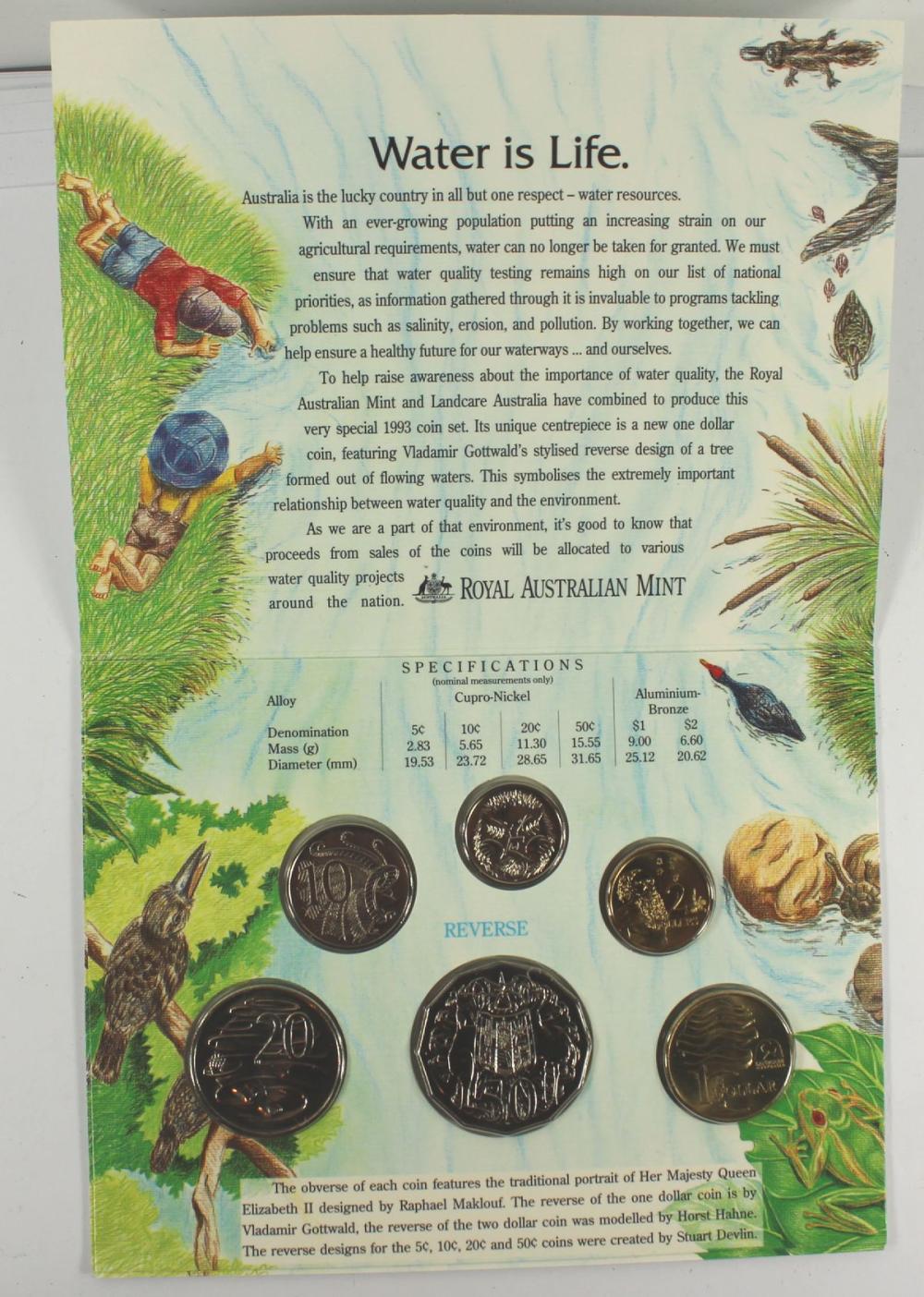 Australia 1993 Mint Set, Un... image