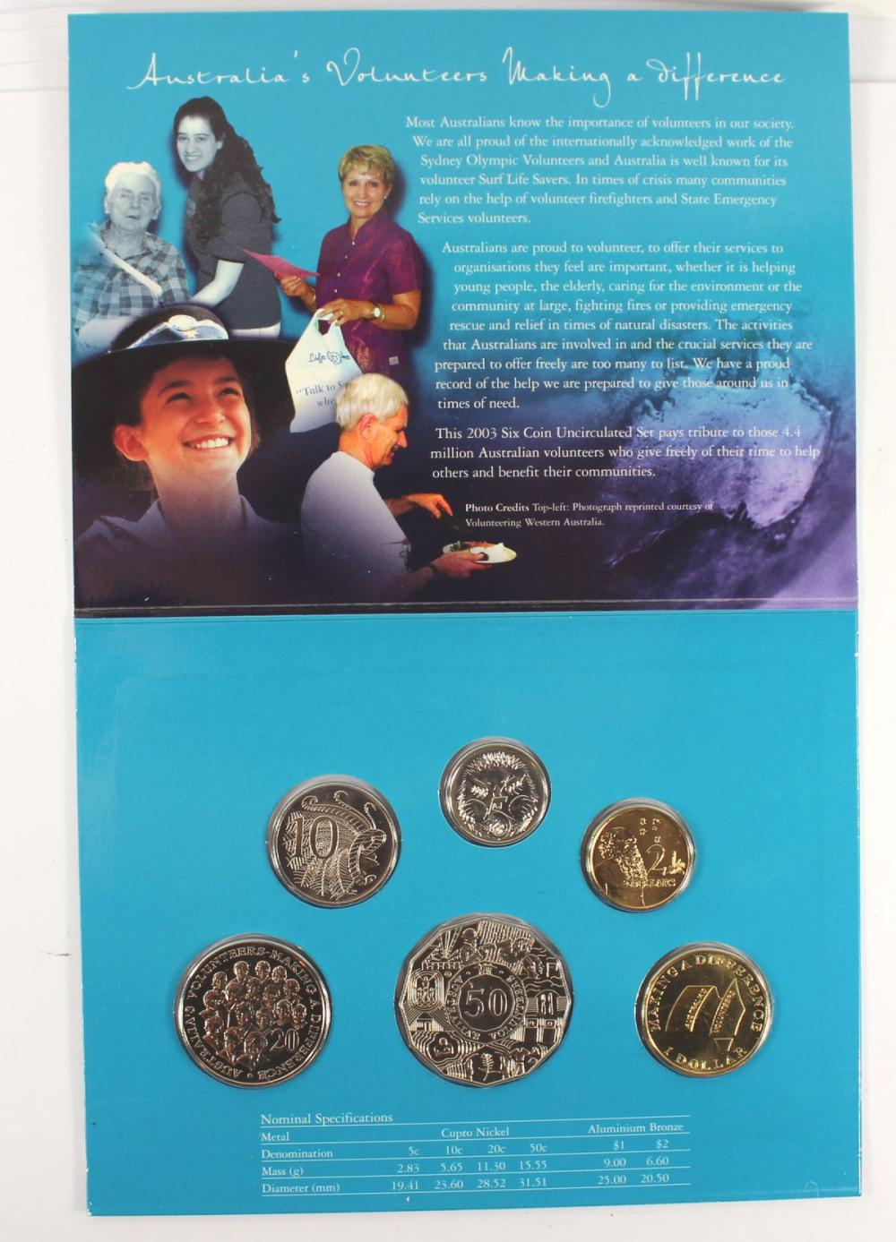 Australia 2003 Mint Set, Un... image