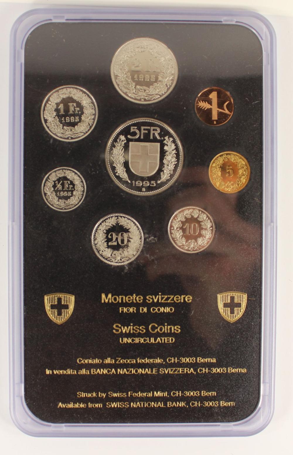 Switzerland 1995 Proof Set,... image