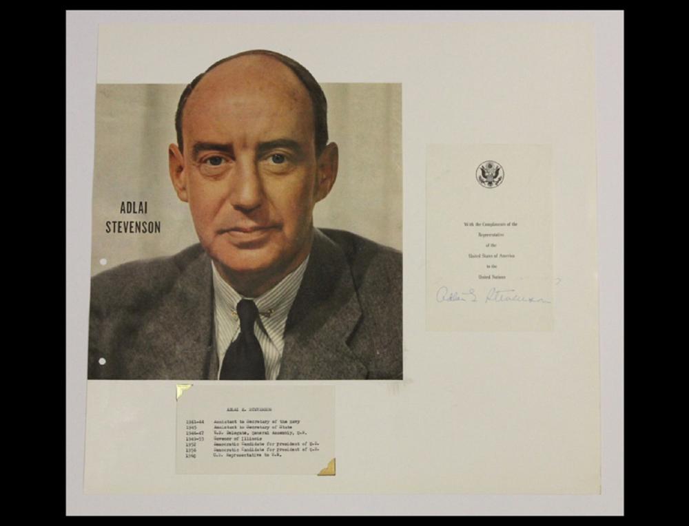 U.S.A. 'Adlai Stevenson' si... image