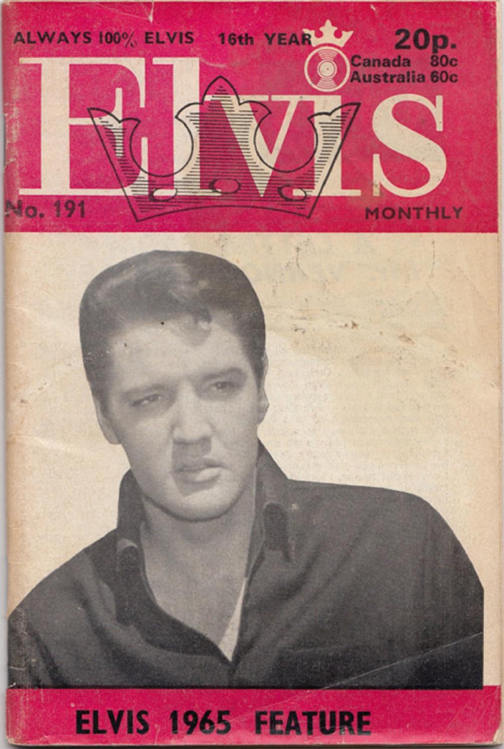 Elvis Monthly No. 191 (Dece... image