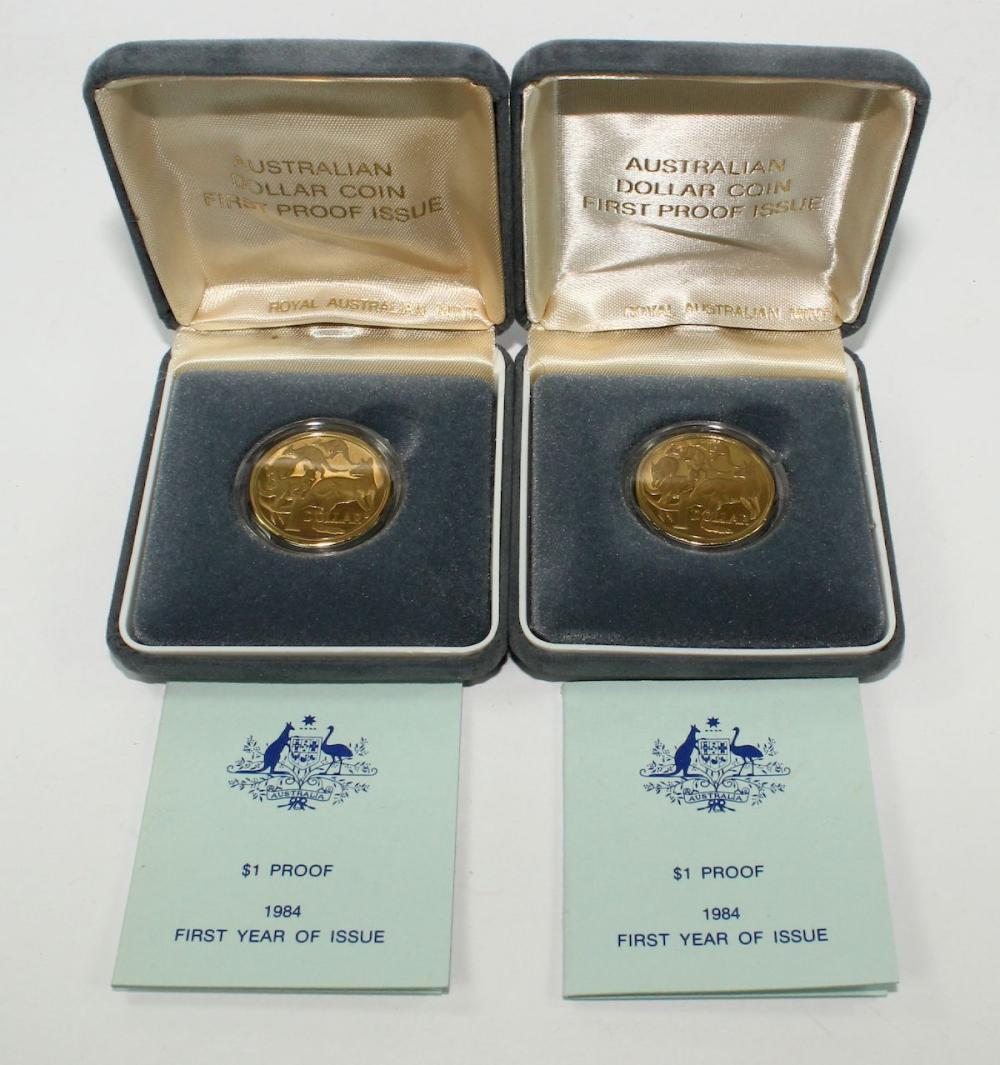 Australia 1984 Al-Br Proof ... image