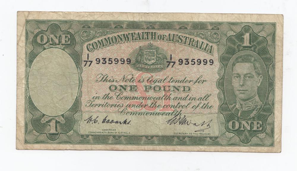 Australia 'Coombs - Watt' £... image