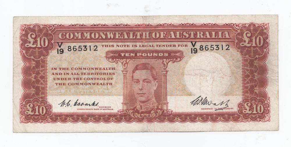 Australia 'Coombs - Watt' £... image