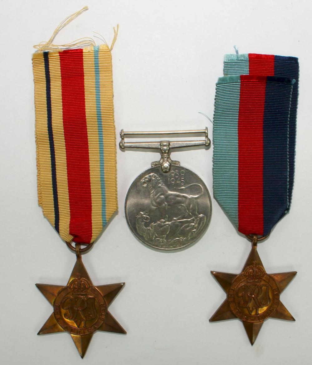 WWII War Medals (3 items) image